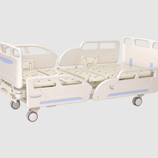 Adjustable and comfortable Fowler beds designed for optimal patient care and recovery, providing precise backrest and knee gatch adjustments for customized patient positioning, from Medisurge, a trusted provider of high-quality medical equipment and supplies in Malawi.
