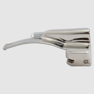 Macintosh Type Curved Laryngoscope, high-quality and durable medical instrument designed for tracheal intubation and airway management, featuring a curved blade and ergonomic handle, from Medisurge, a trusted provider of medical and laboratory supplies in Malawi.