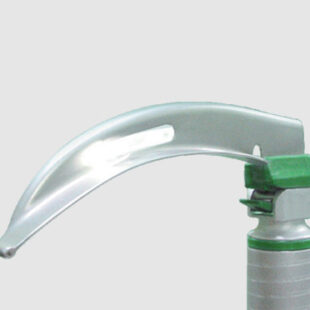 Macintosh Type Disposable Flexible Laryngoscope Blades, designed for single-patient use and easy intubation, featuring a curved shape and flexible design, from Medisurge, a trusted provider of medical and laboratory supplies in Malawi.