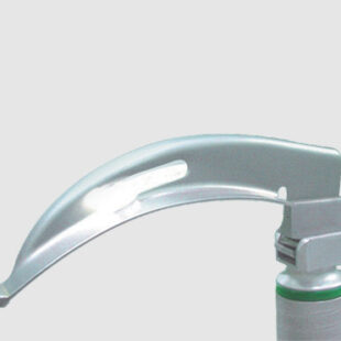 Miller Type Disposable Fibre Optic Laryngoscope Blades, designed for single-patient use and enhanced visualization, featuring a straight shape and fibre optic technology, from Medisurge, a trusted provider of medical and laboratory supplies in Malawi.