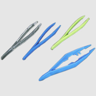 High-quality, precision-made Plastic Tweezers from the Apple Series, designed for delicate and precise handling of small objects in medical, laboratory, and industrial settings, from Medisurge, a trusted provider of medical and laboratory supplies in Malawi.