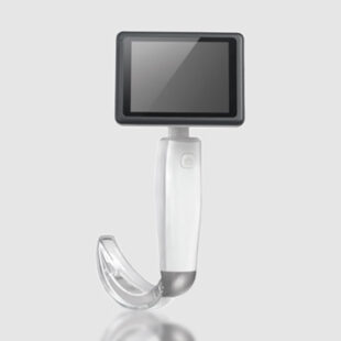 Advanced Video Laryngoscope, featuring a high-resolution camera and LED light source, providing a clear and detailed view of the airway for improved intubation and airway management, from Medisurge, a trusted provider of medical and laboratory supplies in Malawi.
