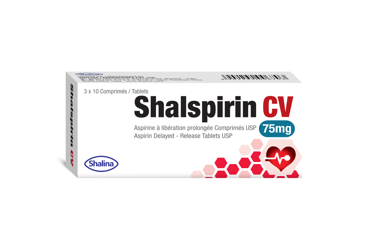 Shalspirin-CV Shalspirin CV - Medisurge Limited is the most reliable suppliers of Surgical, medical equipment and hospital furniture for hospitals and private practices in Malawi.